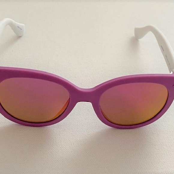 Havaianas Noronha/S 22UVQ Lilac White w/Purple Mirror 47mm Sunglasses - Picture 4 of 4